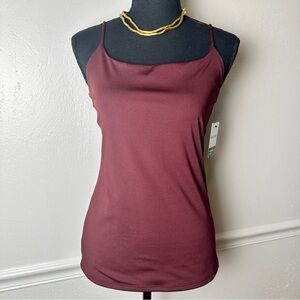 Nine West Maroon Spaghetti Strap Camisole